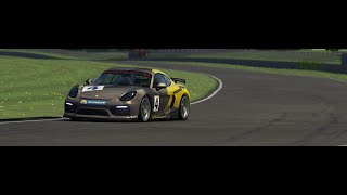 Assetto corsa goodwood circuit lap porsche cayman gt4 clubsport