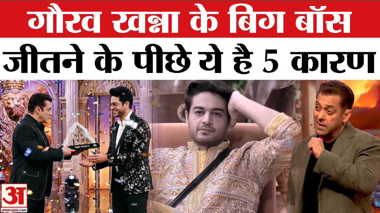 Gaurav Khanna Winner Big Boss 19: इन 5 कारणों के कारण Gaurav Khanna जीते Big Boss 19 | Bigg Boss 19