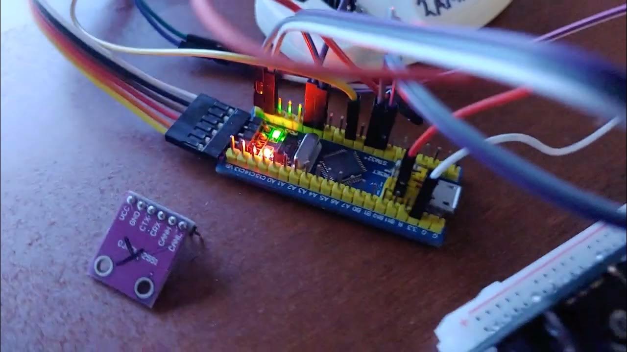 STM32 CAN Bus Emulator for BMW E46 Instrument Cluster YouTube