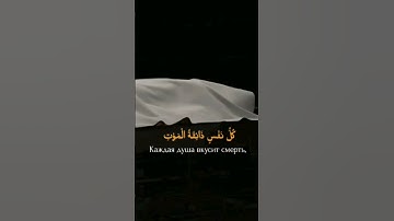 {كُلُّ نَفْسٍ ذَائِقَةُ الْمَوْتِ ۖ ثُمَّ إِلَيْنَا تُرْجَعُونَ} سورة العنكبوت آية 57