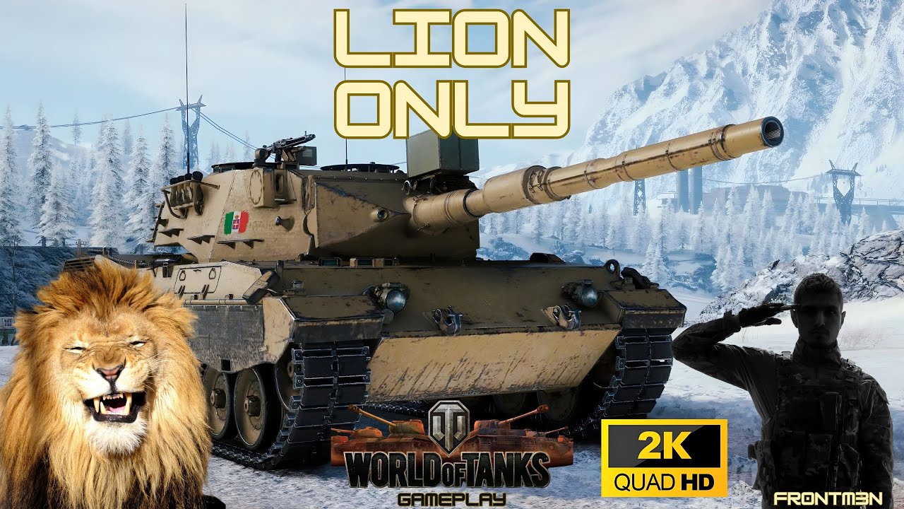 LION... ONLY 😊 World of Tanks live gameplay 
