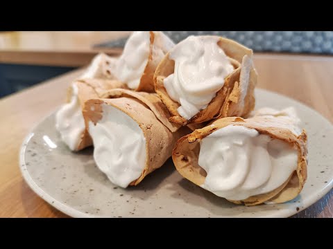 ДИЕТИЧЕСКИЙ НИЗКОКАЛОРИЙНЫЙ ДЕСЕРТ. Овсяные рожки с творожной начинкой