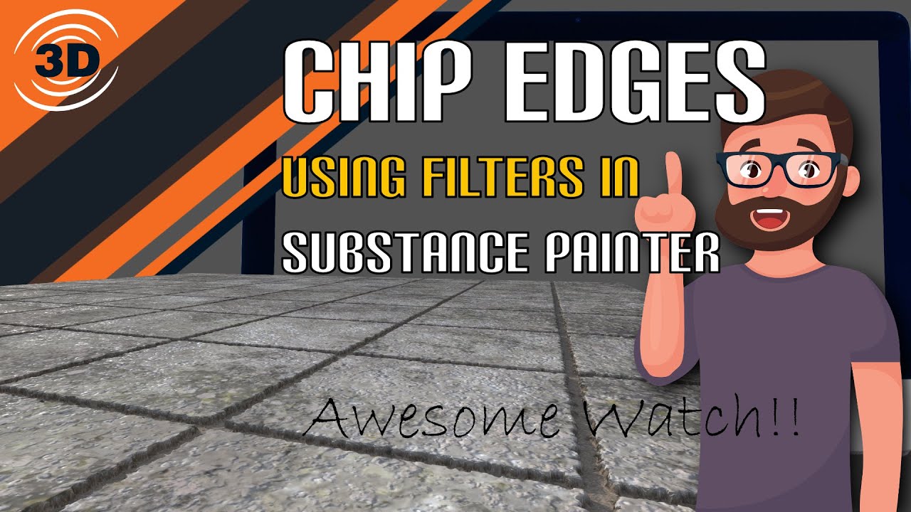Damage Edges with Substance Painter Filters - YouTube