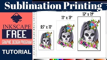 Inkscape for Sublimation Printing: How to Print Sublimation Designs with Inkscape {Dividing Images}