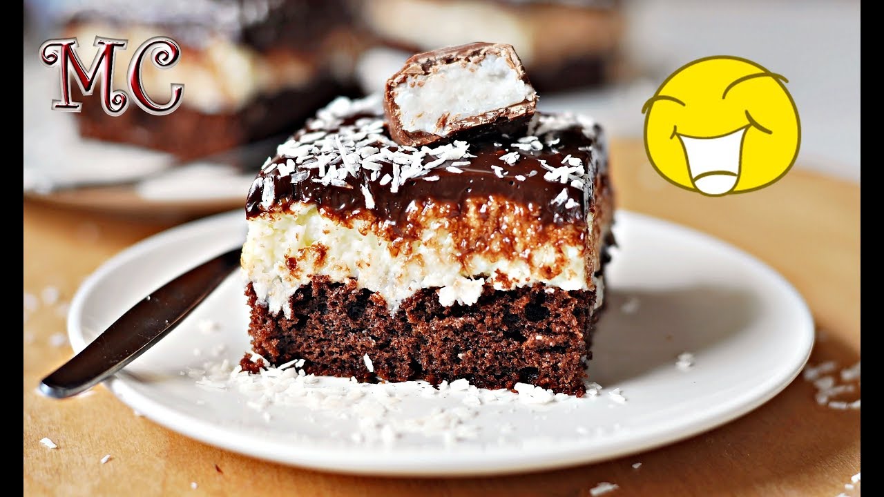 Ciasto Kokosowe Bounty – PRZEPIS – Mała Cukierenka