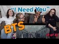 BTS (방탄소년단) I NEED U Official MV [KPOP REACTION 1 of 4]