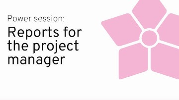 Power Session about reports in TimeLog: Our favourite reports the project manager can
