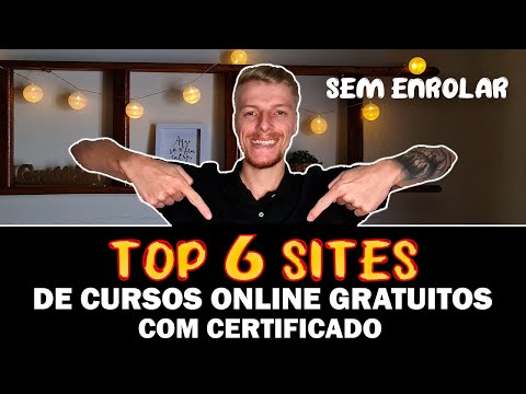TOP 6 SITES COM CURSOS GRÁTIS, ONLINE E COM CERTIFICADO! 2021