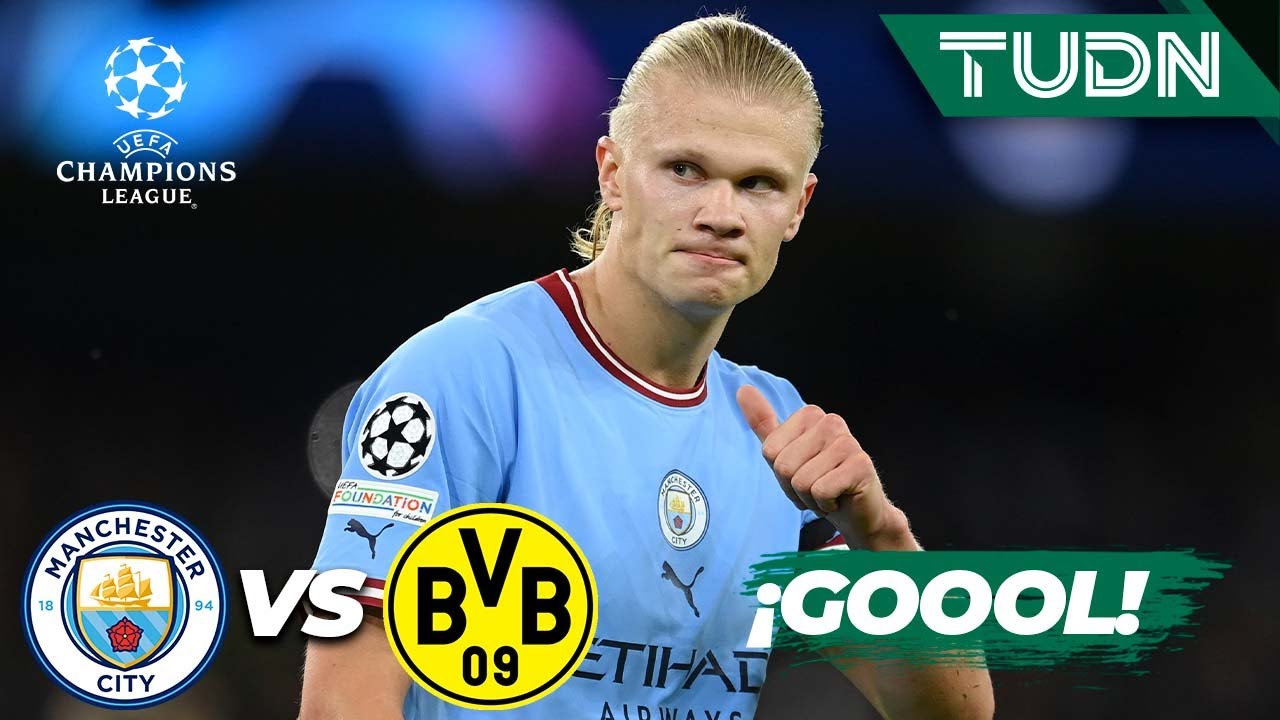 ¡LOCURA DE GOLl! ¡GOLAZO DE HAALAND! | Man City 2-1 Dortmund | UEFA Champions League 22/23J2 |TUDN