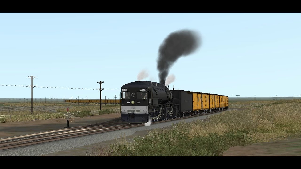 Train Sim 2020 Southern Pacific Cab Forward Steam Locomotive Climbing Sherman Hill @ Forelle