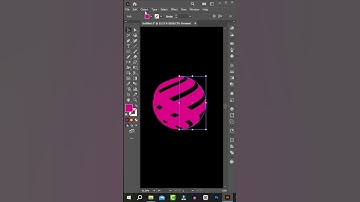 How To Create A Spiral Orb In illustrator #shorts