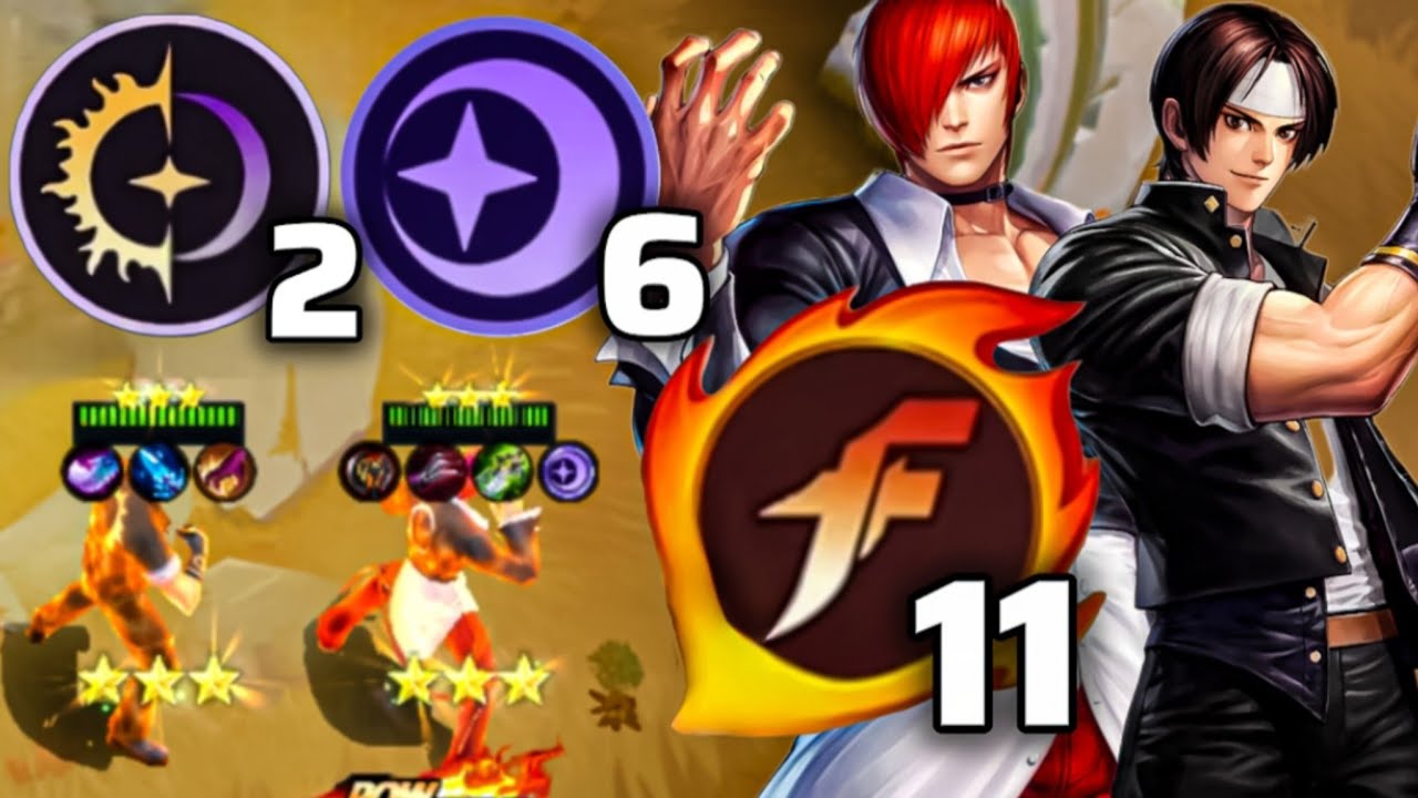 11 KOF USING AURORA | MAGIC CHESS GO GO META