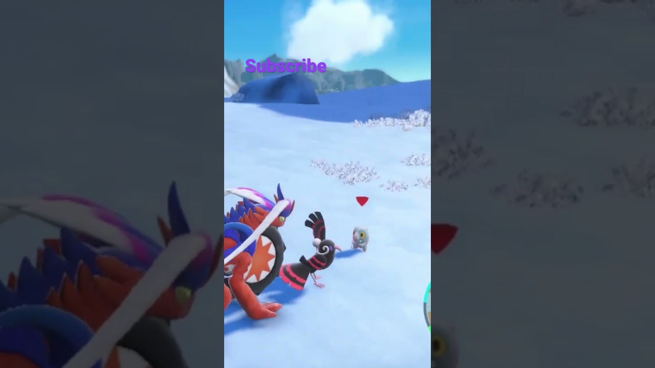 Shiny Frigibax in Pokemon Scarlet! 