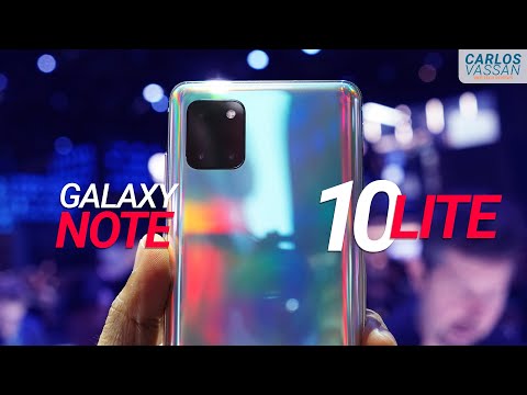 Galaxy Note 10 Lite | La mejor versión recortada! - Primeras impresiones