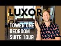 Luxor Las Vegas - Tower One Bedroom Suite Room Tour