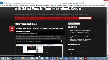 Getting Your Free eBook Reader on Windows 8