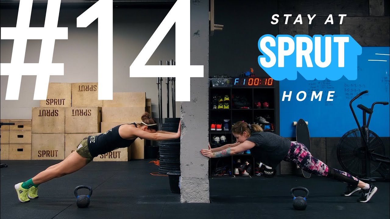 #14 Домашняя тренировка по кроссфиту SPRUT Stay-at-home