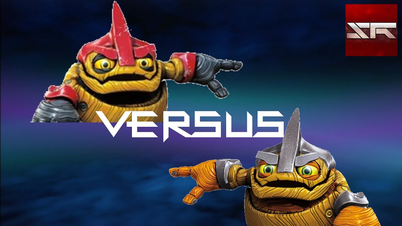Riot Evolved Shield Shredder vs. Shield Shredder - Boss Fight - Skylanders Trap Team - [German/HD]