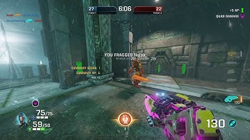 Quake Champions Quad Damage Shotgun Spree