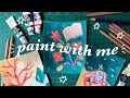 PAINT WITH ME 彡★ thoughts on finding your art style & instagram growth 💭