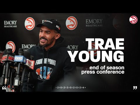 Trae Young 2024 End-of-Season Press Conference