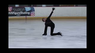 Arsen Meghavoryan- Intermediate FS - 4th, Pacific Coast Sectionals Final 2023