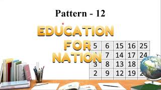number pattern program in python | Python pattern program tutorial |  | Part 12