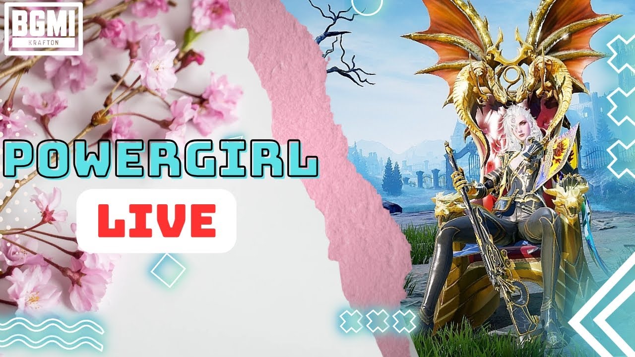 LIVE 🔴  Tabahi Ki Jad PowerGirl / how to increase combat power in bgmi 