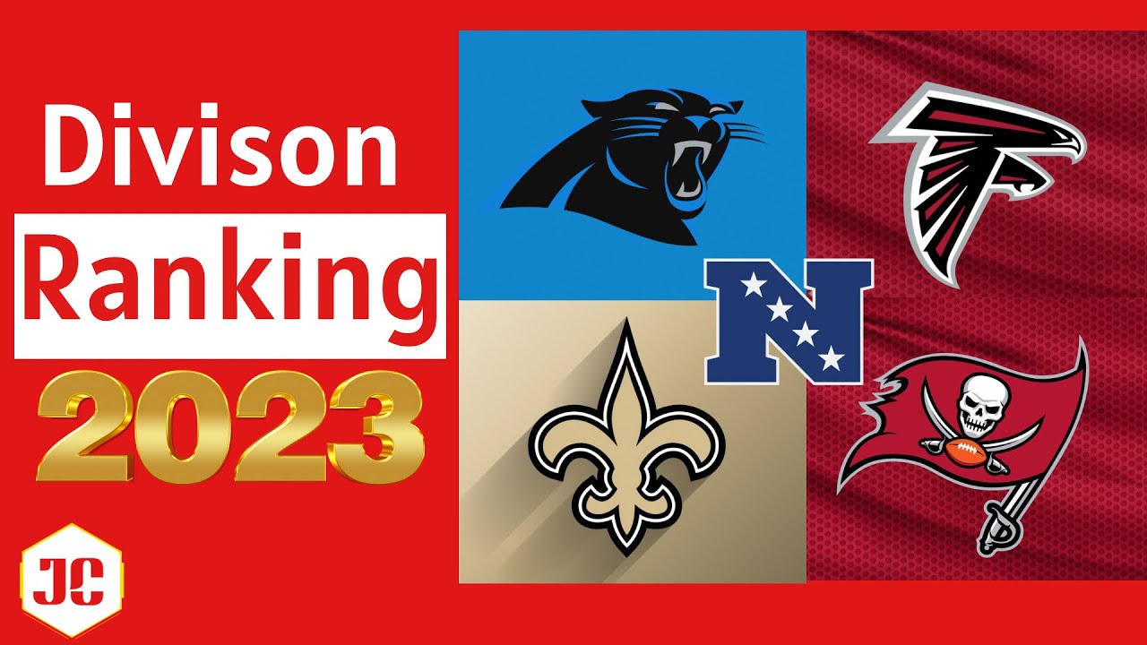 NFC South team Rankings 2023