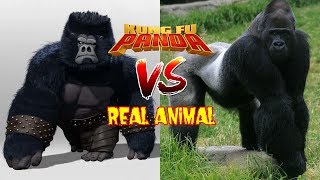 Kungfu Panda All Characters in Real Life as Animal
