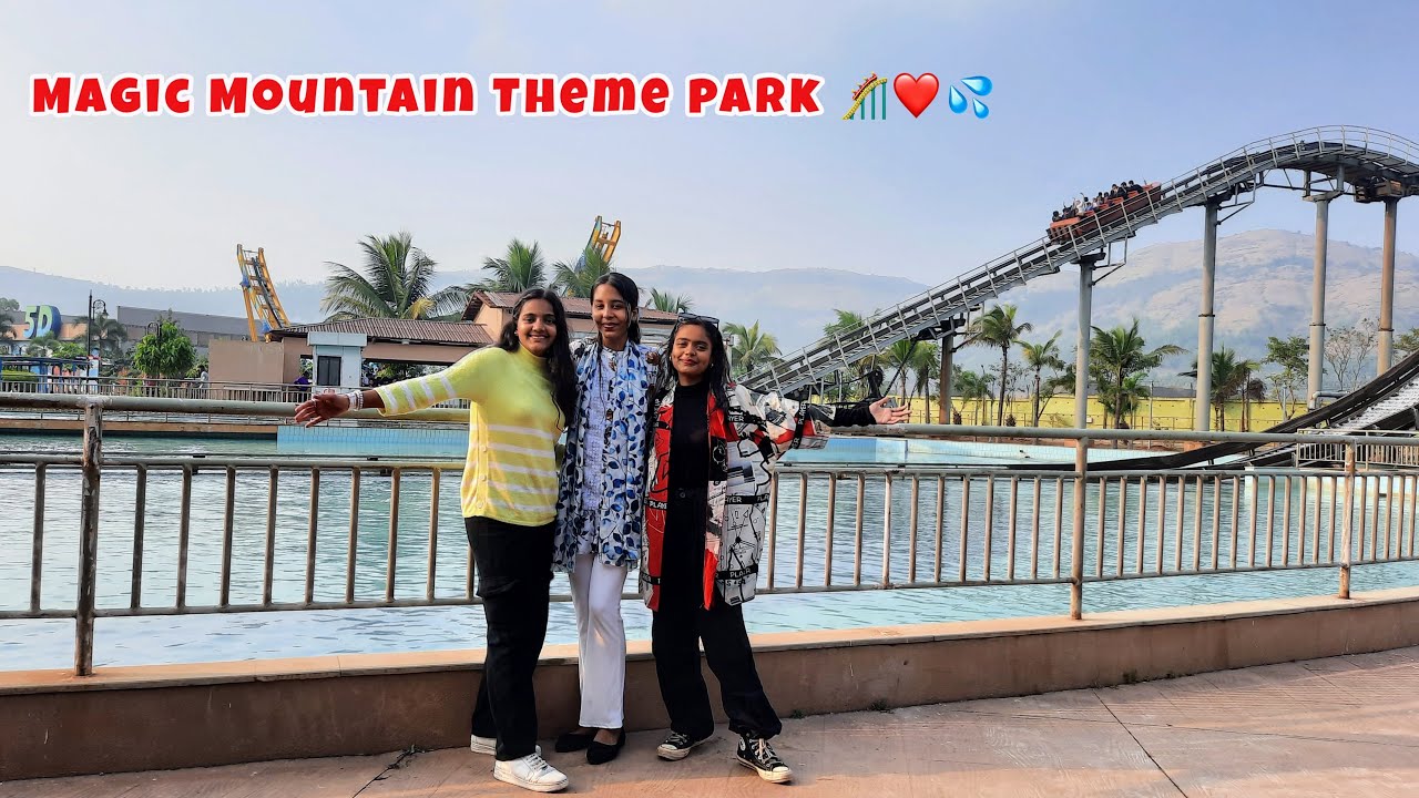 Wet 'n' Joy, Magic mountain theme park 😍|Shamiya Shaikh|Amusement park mumbai