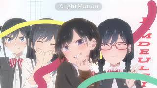 GIJI HAREM-edit-Day 1 by red velvet #anime #edit #fypシ #viral