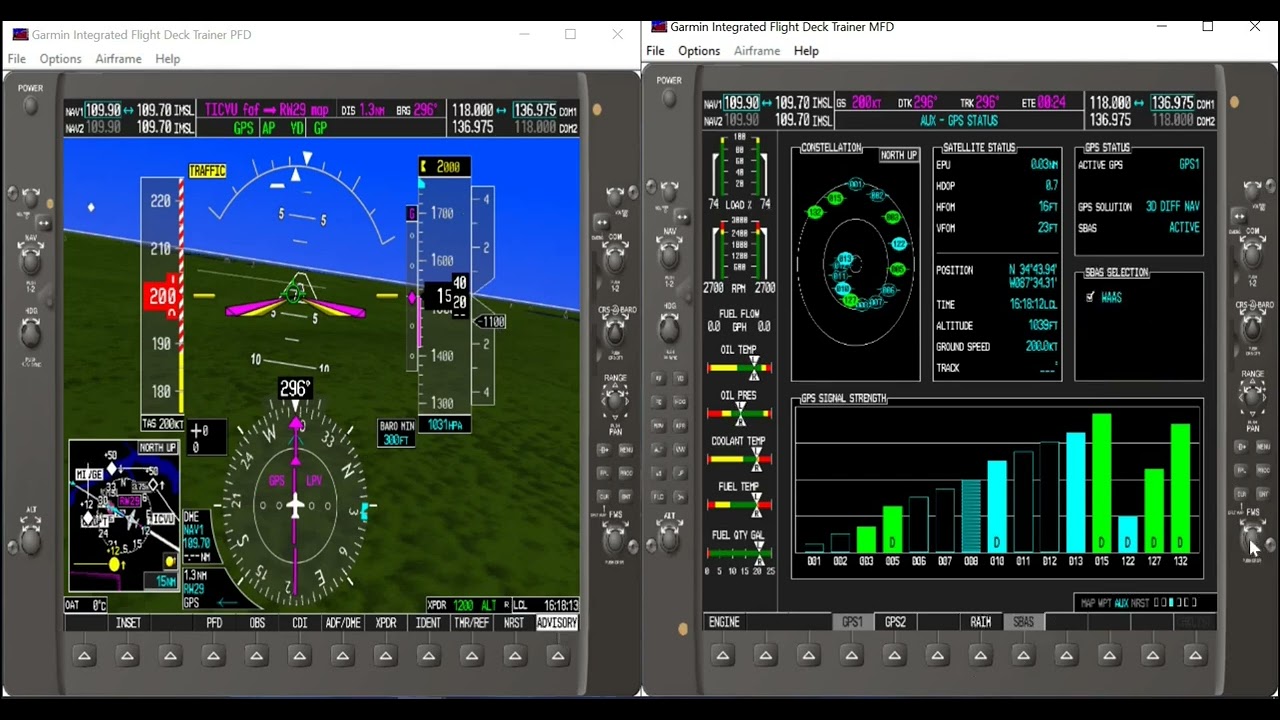 Garmin G1000 и ЗОНАЛЬНАЯ НАВИГАЦИЯ #4. Выполнение захода LPV и отказы оборудования