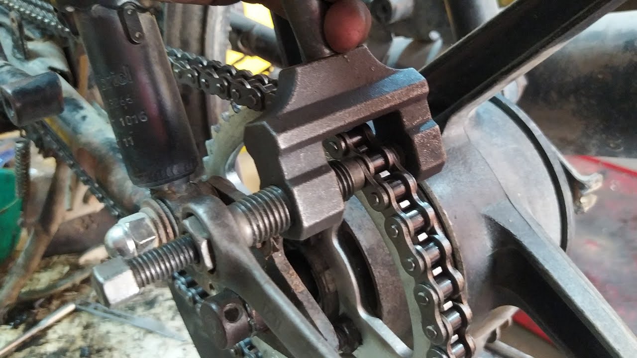 3. formas de cortar una cadena y como tensionarla