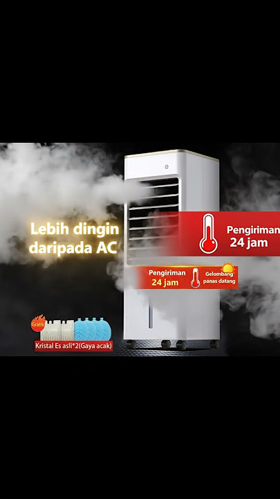 Air Cooler 6L Garansi 30 Tahun   2 Ice Pack Gratis! Hemat Listrik & Dingin Maksimal. #aircooler #ac
