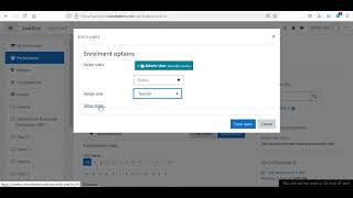 Celebrity Moodle: How to Enroll Students in a Course Profile