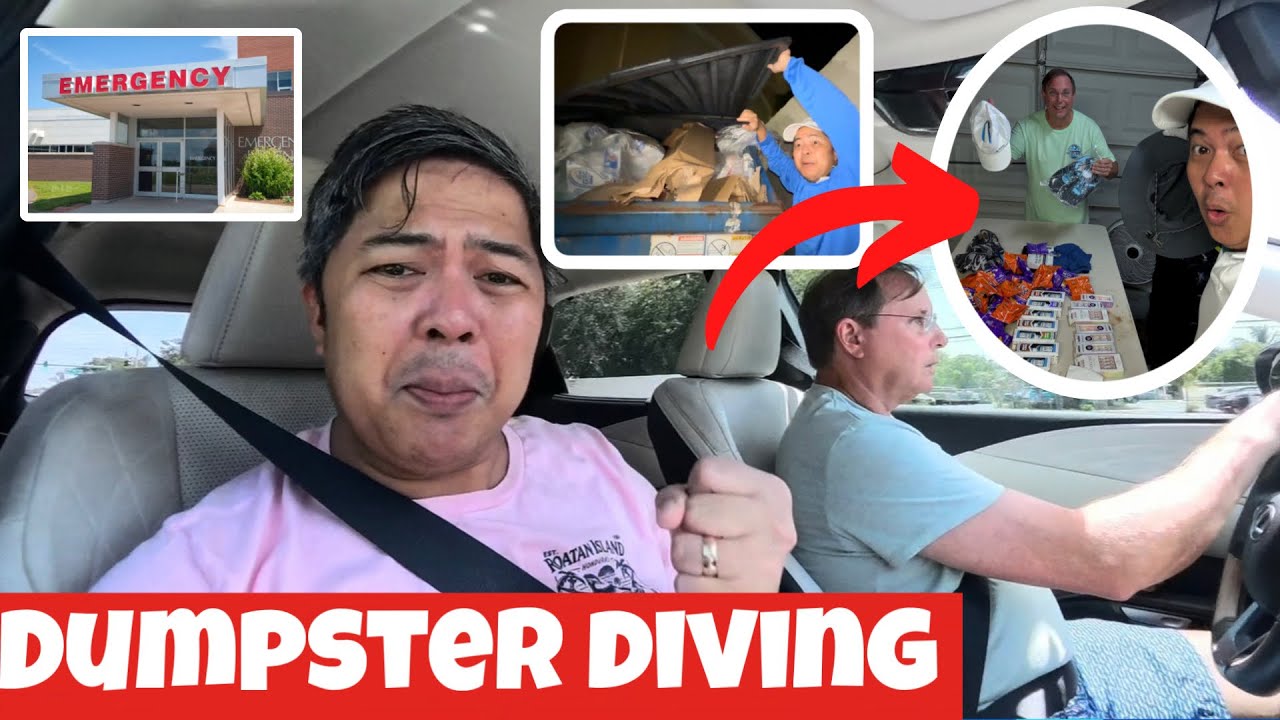 Dumpster Diving: Sako Sakong Gamit Tinapon Ng Mall + Sinugod Sya Sa Emergency 😭 Euhannes & John