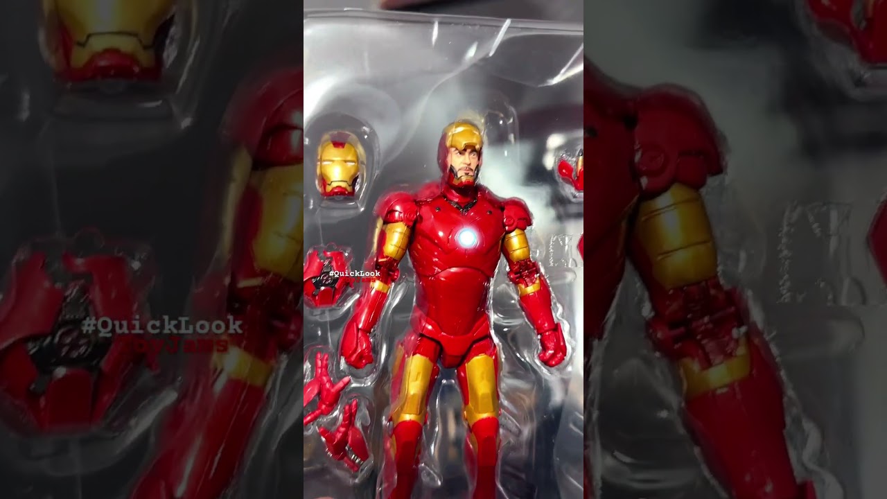 Marvel Legends IRON MAN Mark 3 Infinity Saga QUICK LOOK Action Figure Review