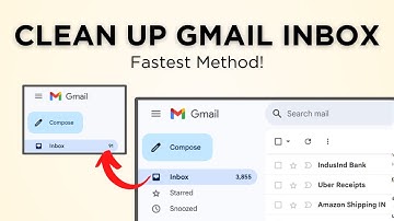 Hoe u uw Gmail-inbox in 1 minuut opruimt | Snel bulk-e-mails verwijderen