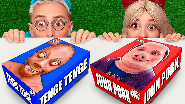 DO NOT OPEN THE TENGE TENGE AND JOHN PORK LEGO SET AT 3:00 AM!