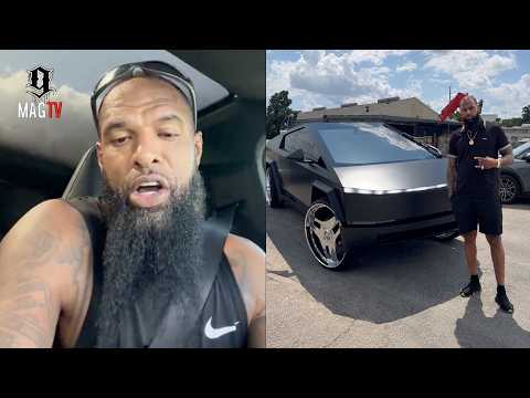 Slim Thug Considers Getting Rid Of His Cybertruck After Elon Musk Comments! 🚘