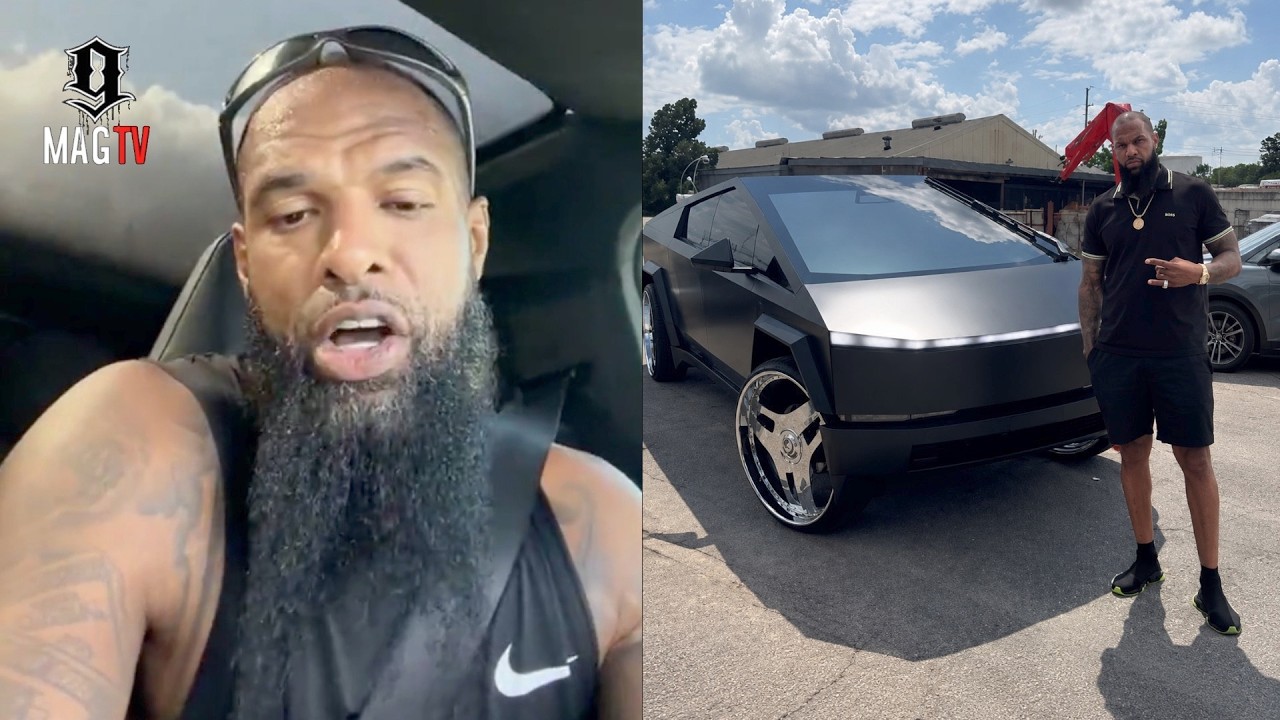 Slim Thug Considers DITCHING His Cybertruck After Elon Musk Controversy Has Strangers Coming at Him