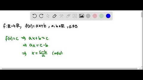 Let f : ℝ →ℝ defined by f(x)=a x+b, where a, b ∈ℝ and a …