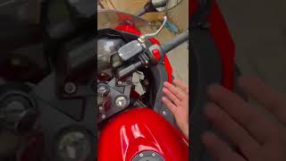 new red kawasaki ninja 350cc 360 view