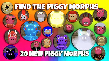 ROBLOX - Find The Piggy Morphs - 20 New Piggy Morphs!