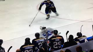 Anders Lee Deflection Goal Islanders at Blues November 11 2017