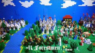 my LEGO Castle Kingoms army collection stop motion + fun