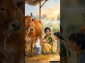 Peaceful Indian Village Morning Routine | Ghibli Style Animation 🌿