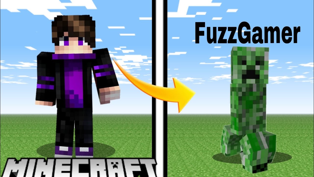 Minecraft but, I can Transform into any Mobs!! - YouTube
