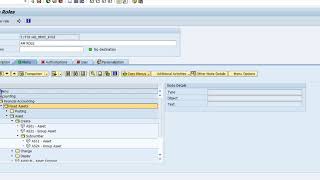 SAP Security Role Menu